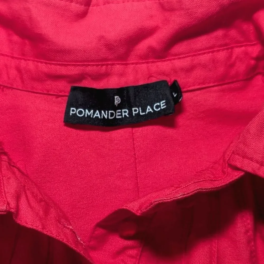 Pomander Place Polly Poppy Red Tunic Dress - Picture 12 of 16